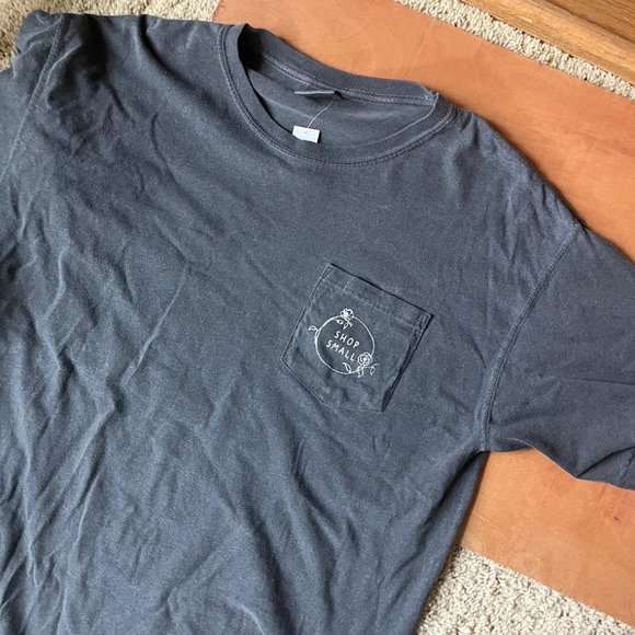 Shop Small Comfort Colors Pocket Tee - Picture 4 of 8